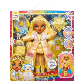 Rainbow High Winter Wonderland Doll- Sunny Yellow